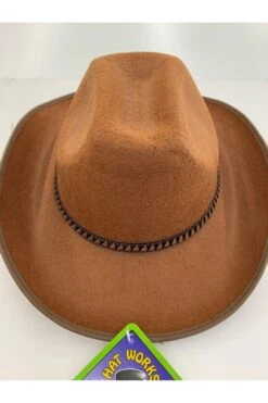 Brown Cowboy Hat
