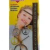 Hippie Peace Sign Earrings, Necklace & Headband -ThreeWishes Store 744230681