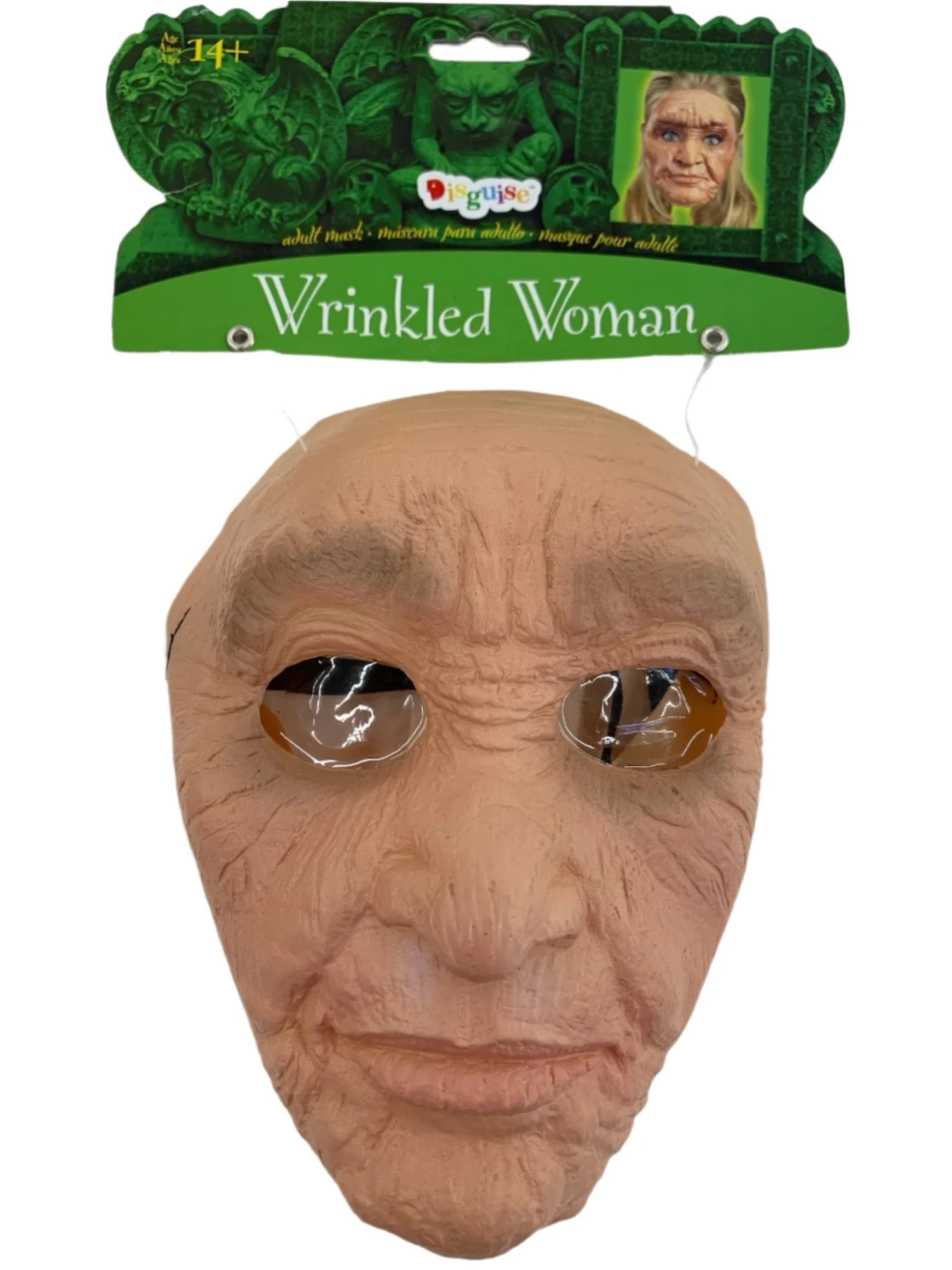 Wrinkled Woman Mask 3 Wrinkled Woman Mask