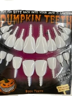 Pumpkin Buck Teeth