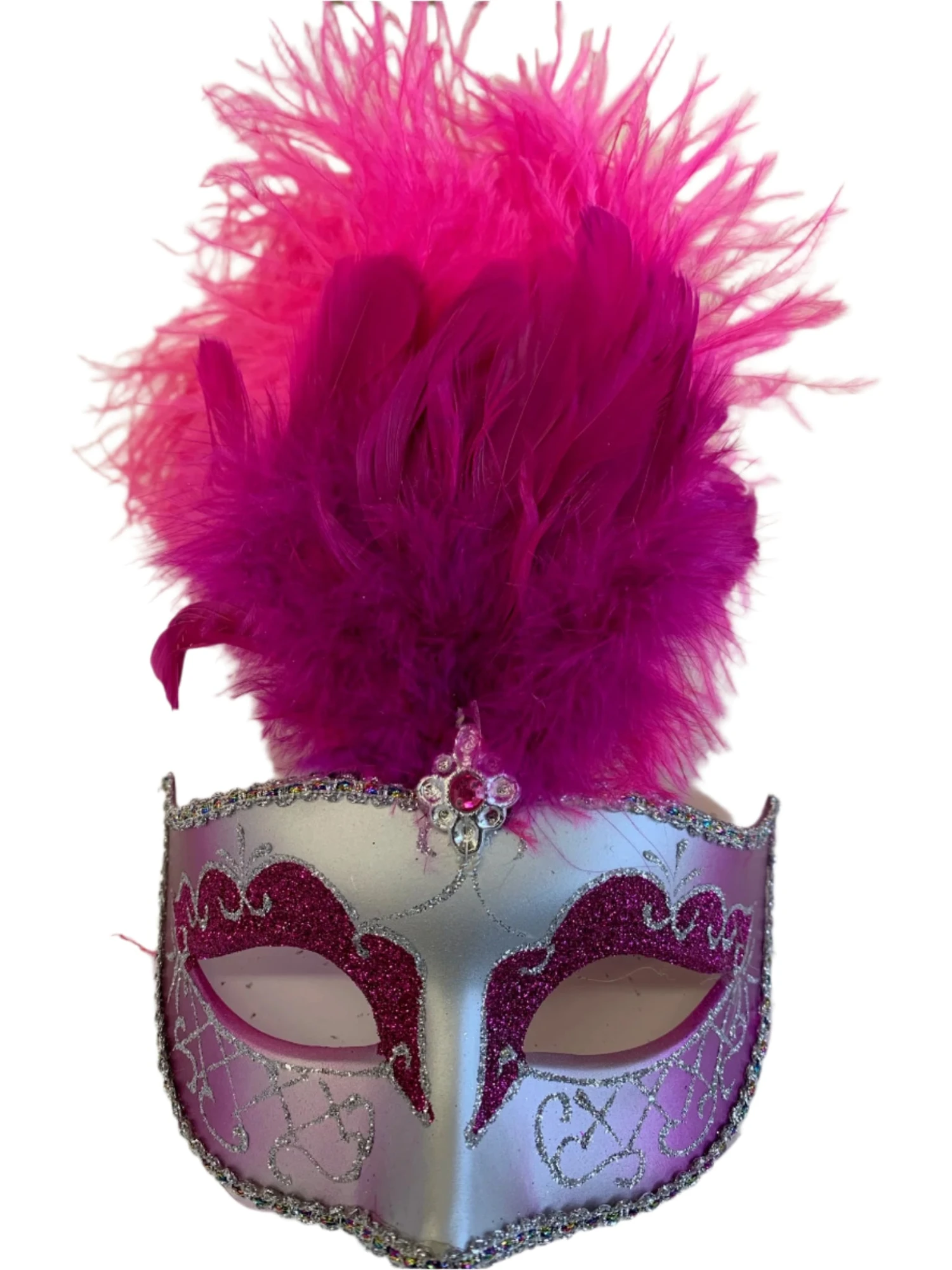 Red Feather Mask 3 Red Feather Mask