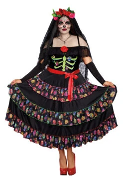 Dreamgirl Plus Size Lady Of The Dead Costume