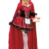 Dreamgirl Plus Size Little Red Costume -ThreeWishes Store D9477X Costume Front 62087