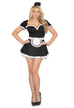 Plus Size Maid To Please Costume -ThreeWishes Store EM 9132x f 9372x f white 1736 f black 43049 7f3a19eb 65cf 4be7 b0a4 f34987ff654f
