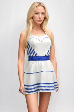 Plus Size Sexy Sailor Doll Movie Costume -ThreeWishes Store FC 21001X front