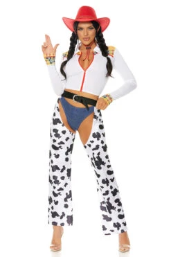Forplay Plus Size You’ve Got A Friend Cowgirl Costume -ThreeWishes Store FP551562X multicolor alt5