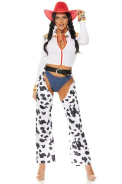 Forplay Plus Size You’ve Got A Friend Cowgirl Costume -ThreeWishes Store FP551562X multicolor alt6
