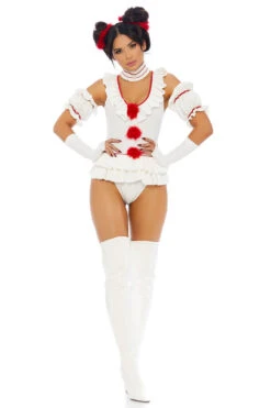 Forplay Plus Size Let's Play A Game Movie Clown Costume