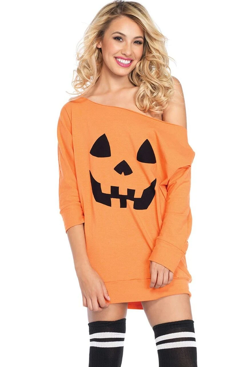 LEG AVENUE Pumpkin Tank Dress 6 LEG AVENUE Pumpkin Tank Dress - Image 4