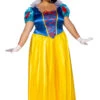 LEG AVENUE Plus Size Classic Snow Costume -ThreeWishes Store LA85407X multicolor front