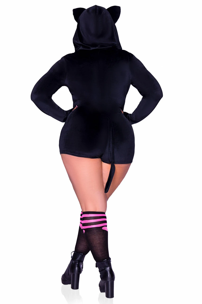 LEG AVENUE Plus Size Comfy Cat Costume 4 LEG AVENUE Plus Size Comfy Cat Costume - Image 2