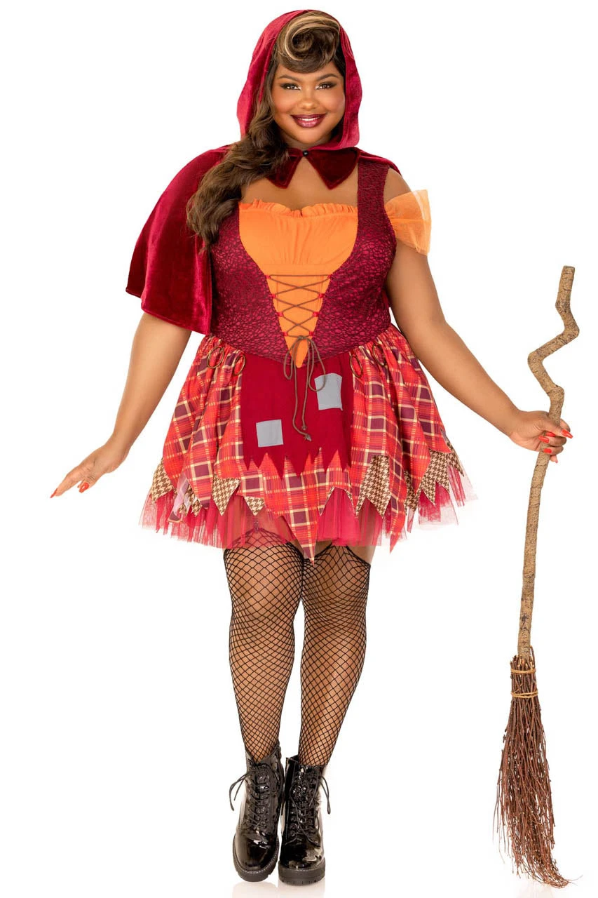 LEG AVENUE Plus Size Salem Sweetie Hocus Pocus Costume 3 LEG AVENUE Plus Size Salem Sweetie Hocus Pocus Costume