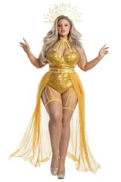 Plus Size Rising Sun Beauty Costume