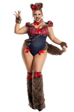 Plus Size Werebabe Costume