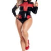Plus Size Pulse Nurse Costume -ThreeWishes Store PK2257BKXL frt