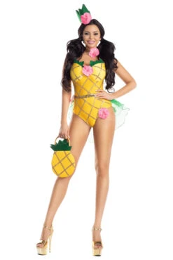 Pretty Pineapple Costume -ThreeWishes Store PK2320 as shown front 1