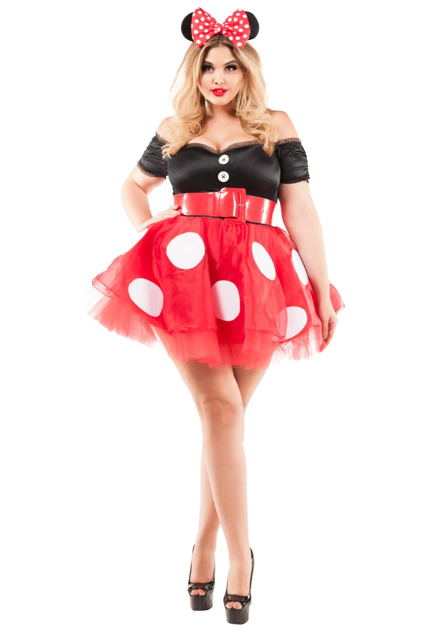 Plus Size Coquette Mouse Costume 3 Plus Size Coquette Mouse Costume