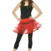 Red Crinoline -ThreeWishes Store RI5794 2