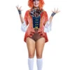 Plus Size Adventurous Hatter Costume 2 Plus Size Adventurous Hatter Costume -ThreeWishes Store SAS2231X multi front