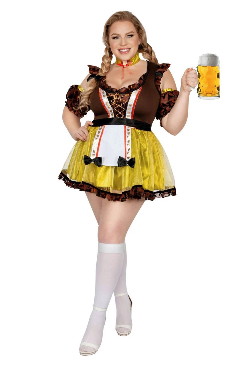 Plus Size Octoberfest Babe Costume 3 Plus Size Octoberfest Babe Costume