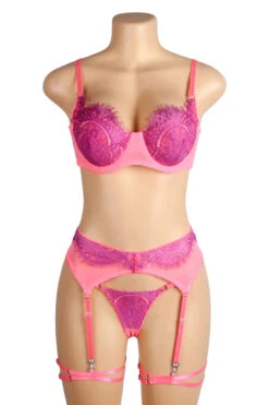 Neon Lace Bra Lingerie Set -ThreeWishes Store SIR81291 2 a1761115 4d8b 4f38 9d84 0ce4fef823ba
