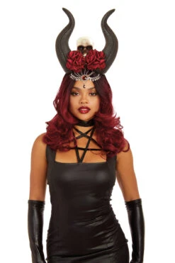Dreamgirl Horn And Skull Headpiece