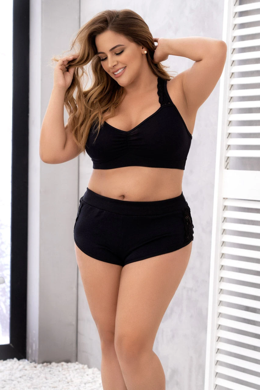 Plus Size Lounge Around Pajama Set 3 Plus Size Lounge Around Pajama Set