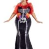 Dreamgirl Plus Glamour Muerta Costume 1 Dreamgirl Plus Glamour Muerta Costume -ThreeWishes Store party king plus glamour muerta costumes partyking 164975