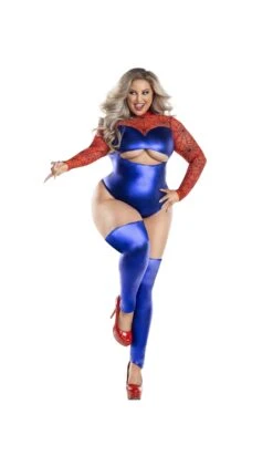 Dreamgirl Plus Spiderweb Hero Costume