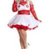 Plus Size Nurse Lacey Costume -ThreeWishes Store pk2126xl front