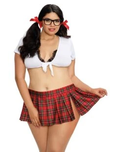 Dreamgirl Plus Size Homeroom Hottie Costume